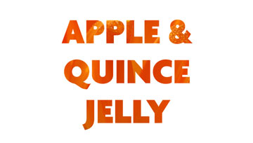 apple and quince jelly
