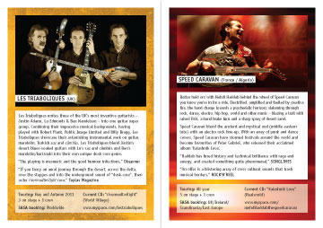 Sasa Music brochure