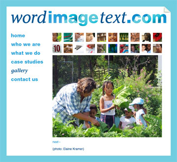 Word Image Text website